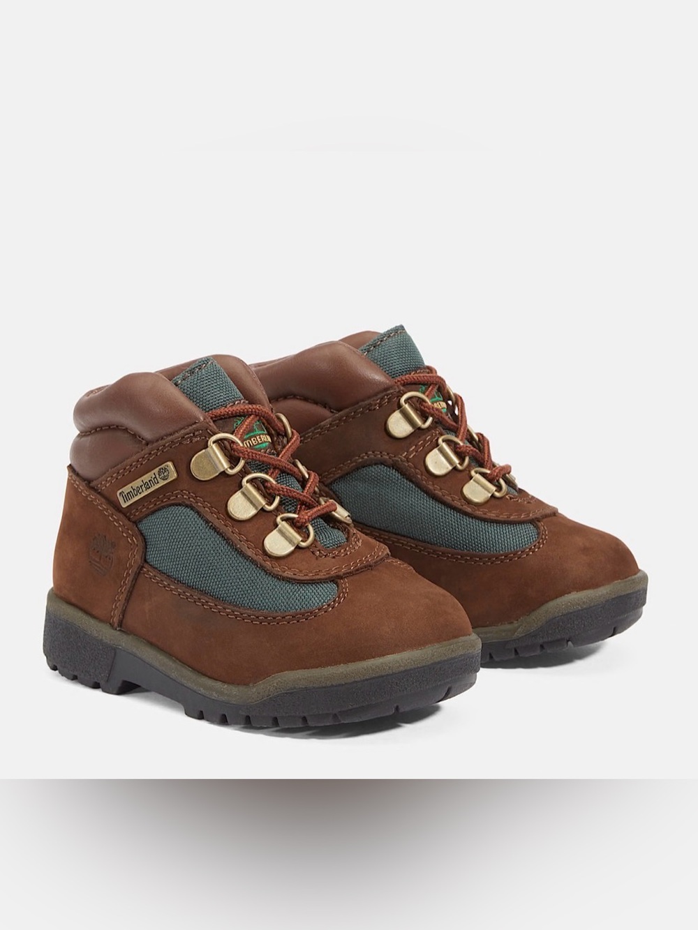 Beef & Broccoli Toddler Timberland Field Boots Chukka 10c
